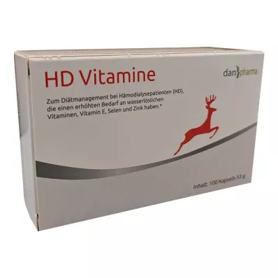 HD Vitamine Kapseln, 100 St HD Vitamine Kapseln, 100 St