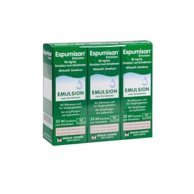 ESPUMISAN Emulsion, 3X32 ml