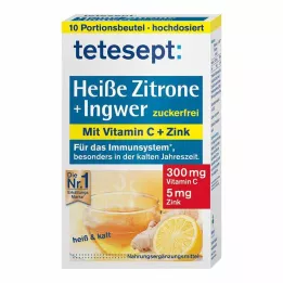 TETESEPT heiße Zitrone mit Ingwer zuckerfr.Pulver, 10X3 g