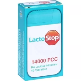 LACTOSTOP 14.000 FCC Tabletten Spender, 40 St