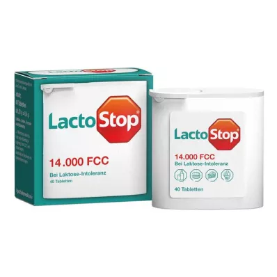 LACTOSTOP 14.000 FCC Tabletten Spender, 40 St