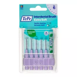 TEPE Interdentalbürste x-weich 1,1mm ISO 6 lila, 6 St