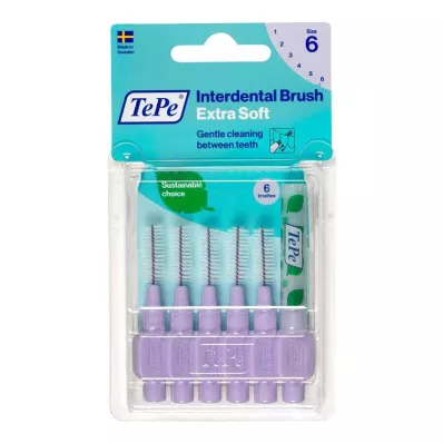 TEPE Interdentalbürste x-weich 1,1mm ISO 6 lila, 6 St