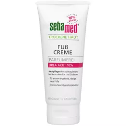 SEBAMED Trockene Haut Parfumfrei Fußcreme Urea10%, 100 ml