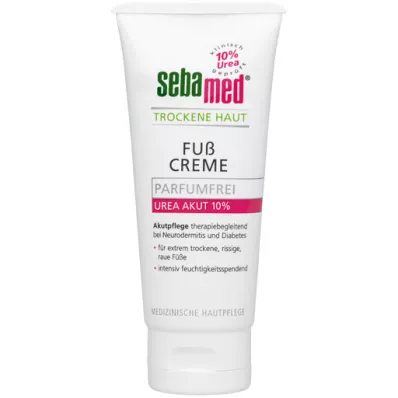 SEBAMED Trockene Haut Parfumfrei Fußcreme Urea10%, 100 ml