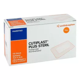 CUTIPLAST Plus steril 5x7 cm Verband, 110 St