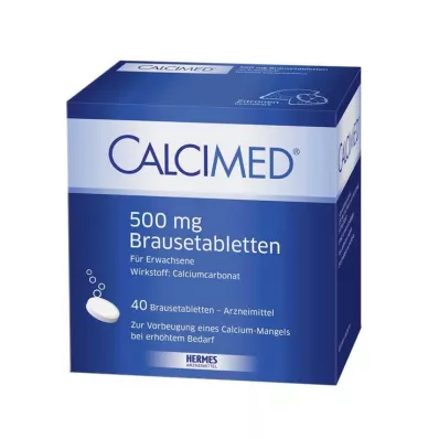 Calcimed 500 mg Brausetabletten, 40 St