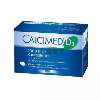 CALCIMED D3 1000 mg/880 I.E. Kautabletten, 96 St