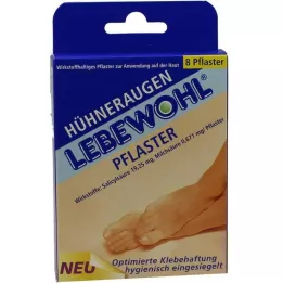 Lebewohl Hühneraugen Pflaster, 8 St
