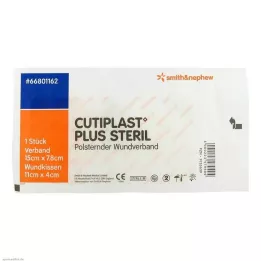 CUTIPLAST Plus steril 7,8x15 cm Verband, 1 St
