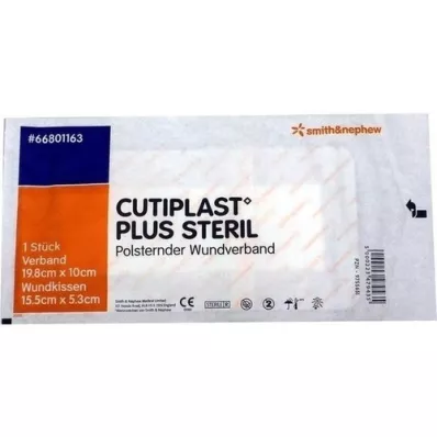 CUTIPLAST Plus steril 10x19,8 cm Verband, 1 St