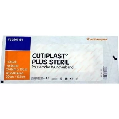 CUTIPLAST Plus steril 10x24,8 cm Verband, 1 St