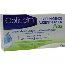 OPTICALM beruhigende Augentropfen Plus in Einzeld., 20X0.5 ml