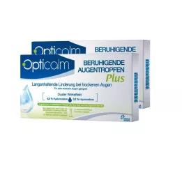 OPTICALM beruhigende Augentropfen Plus in Einzeld., 20X0.5 ml