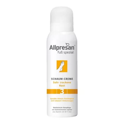 Allpresan Fuß spezial original Schaum-Creme sehr trockene Haut Nr.3, 125 ml