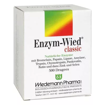 Enzym Wied classic Dragees, 500 St Enzym Wied classic Dragees, 500 St