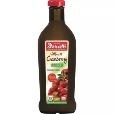 DONATH Vollfrucht Cranberry ungesüßt Bio, 500 ml