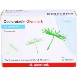 DESLORATADIN Glenmark 5 mg Tabletten, 50 St
