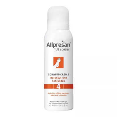 Allpresan Fuß spezial Original Schaum-Creme Hornhaut und Schrunden Nr.4, 125 ml