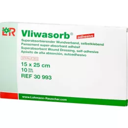 VLIWASORB adhesive superabso.Komp.sk.st.15x25 cm, 10 St