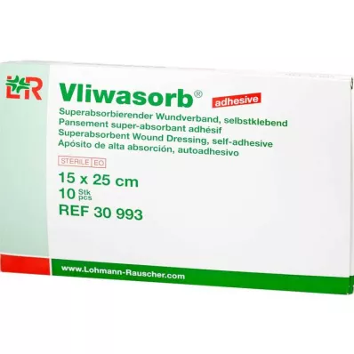 VLIWASORB adhesive superabso.Komp.sk.st.15x25 cm, 10 St