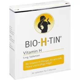 BIO-H-TIN Vitamin H 5 mg für 2 Monate Tabletten, 30 St
