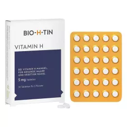 BIO-H-TIN Vitamin H 5 mg für 2 Monate Tabletten, 30 St