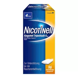 NICOTINELL Kaugummi Tropenfrucht 4 mg, 96 St