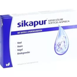 SIKAPUR Kieselsäure Softgel-Kapseln mit Biotin, 30 St