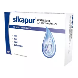 SIKAPUR Kieselsäure Softgel-Kapseln mit Biotin, 30 St