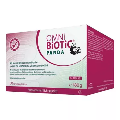 Omni Biotic Panda Pulver Beutel, 60X3 g