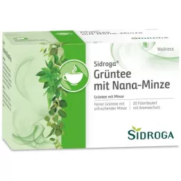 SIDROGA Wellness Grüntee m. Nana-Minze Filterb., 20X1.5 g