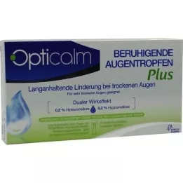 OPTICALM beruhigende Augentropfen Plus in Einzeld., 10X0.5 ml