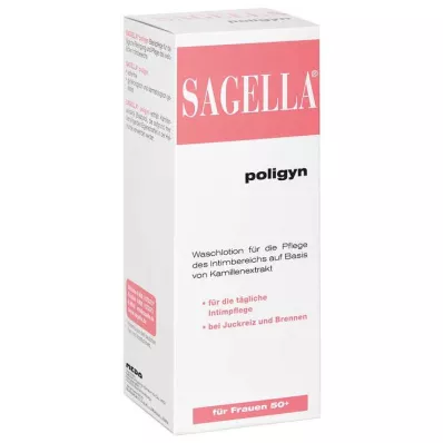 SAGELLA poligyn Intimwaschlotion für Frauen 50+, 250 ml SAGELLA poligyn Intimwaschlotion für Frauen 50+, 250 ml