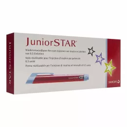 JUNIORSTAR Injektionsgerät rot, 1 St