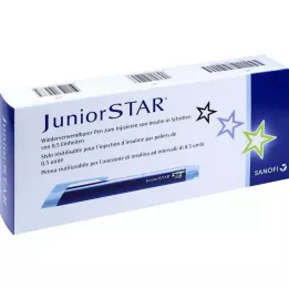 JUNIORSTAR Injektionsgerät blau, 1 St