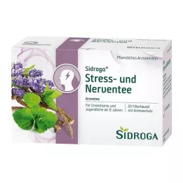 SIDROGA Stress- und Nerventee Filterbeutel, 20X2.0 g