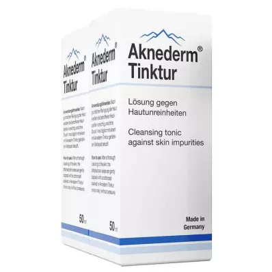 AKNEDERM Tinktur, 2X50 ml AKNEDERM Tinktur, 2X50 ml