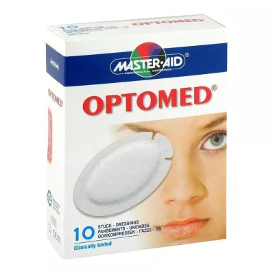 OPTOMED Augenkompressen steril selbstklebend, 10 St OPTOMED Augenkompressen steril selbstklebend, 10 St