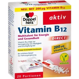 DOPPELHERZ Vitamin B12 DIRECT Pellets, 20 St
