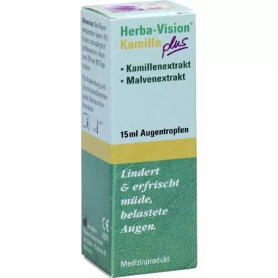 HERBA-VISION Kamille plus Augentropfen, 15 ml