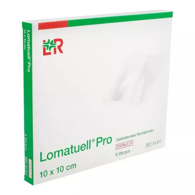LOMATUELL Pro 10x10 cm steril, 8 St
