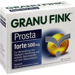 GRANU FINK Prosta forte 500 mg Hartkapseln, 80 St