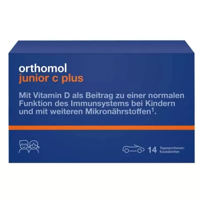 ORTHOMOL Junior C plus Kautabletten, 14 St ORTHOMOL Junior C plus Kautabletten, 14 St