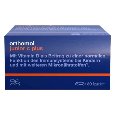 Orthomol Junior C plus Kautabletten Mandarine-Orange, 30 St