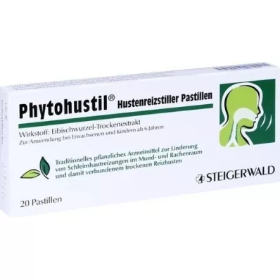 PHYTOHUSTIL Hustenreizstiller Pastillen, 20 St