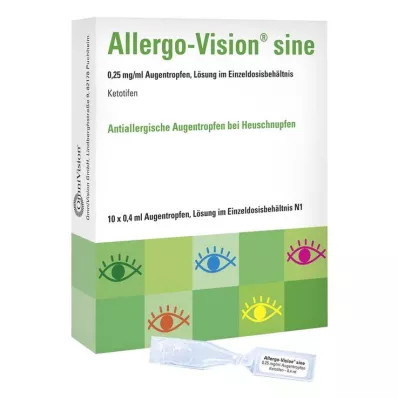 ALLERGO-VISION sine 0,25 mg/ml AT im Einzeldo.beh., 10X0.4 ml