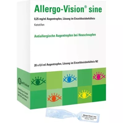 ALLERGO-VISION sine 0,25 mg/ml AT im Einzeldo.beh., 20X0.4 ml