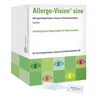 ALLERGO-VISION sine 0,25 mg/ml AT im Einzeldo.beh., 50X0.4 ml ALLERGO-VISION sine 0,25 mg/ml AT im Einzeldo.beh., 50X0.4 ml