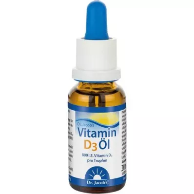 VITAMIN D3 ÖL Dr.Jacobs Tropfen, 20 ml